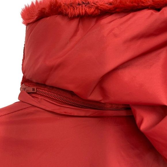 Tomason Girls Youth Red Puffer Jacket XXL 18 Goose Down Cold Weather 4028 - Picture 11 of 11